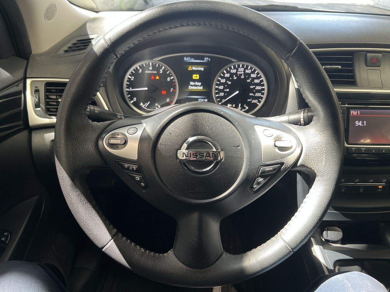 2017 Nissan SENTRA ADVANCE MT